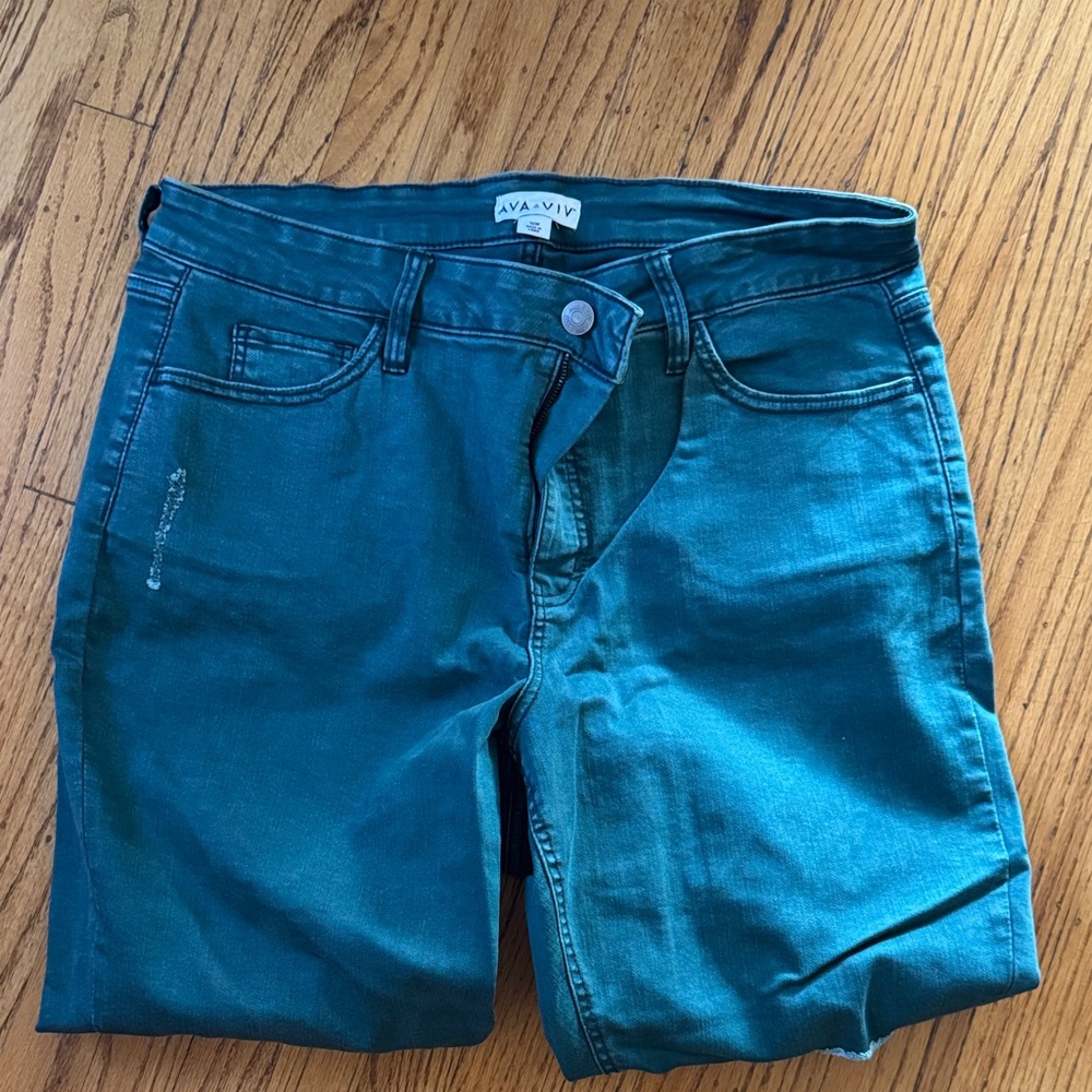 Ava & Viv Teal Jeans